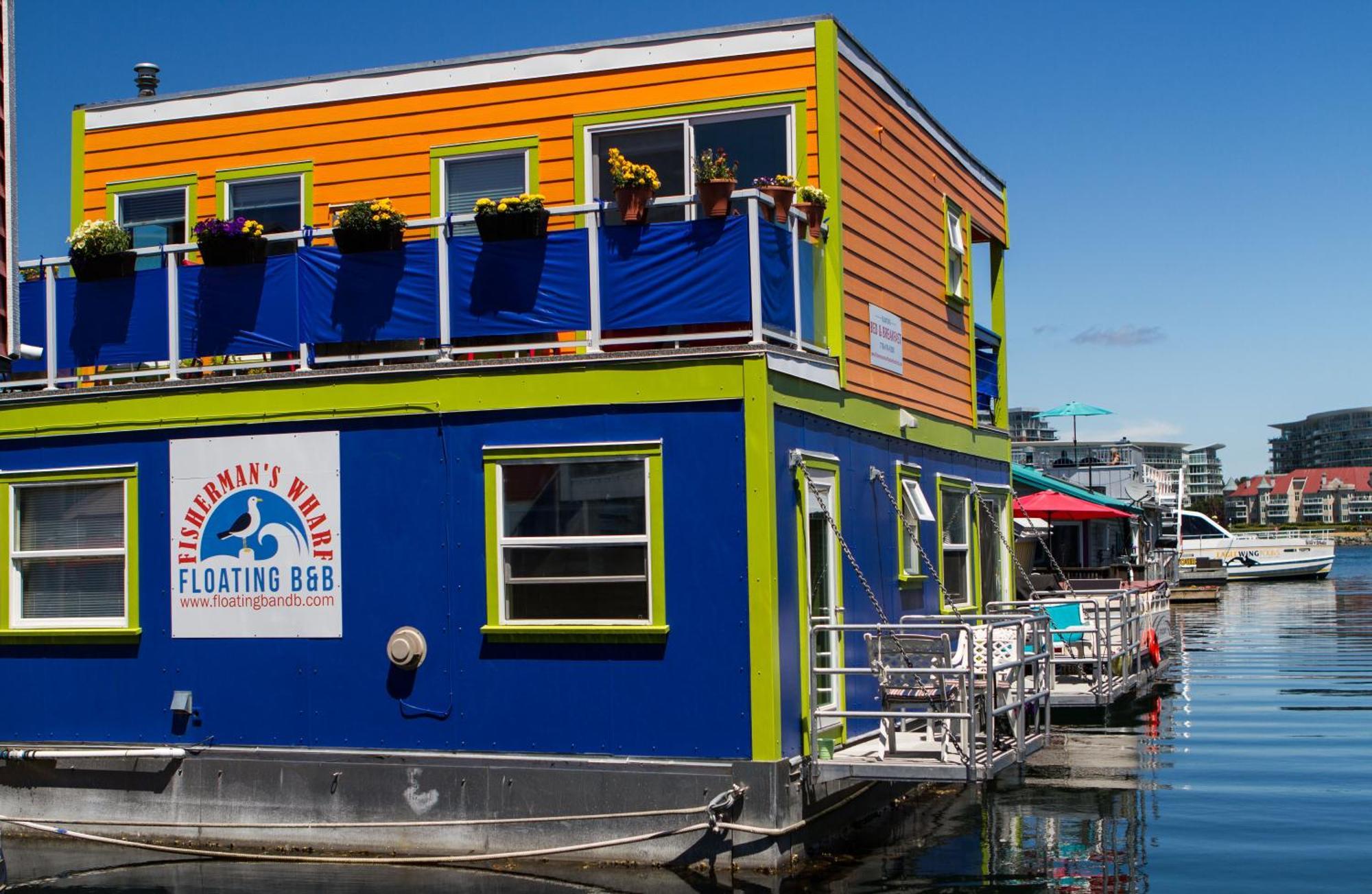 A Float Home B&B In Fisherman'S Wharf Victoria Eksteriør bilde