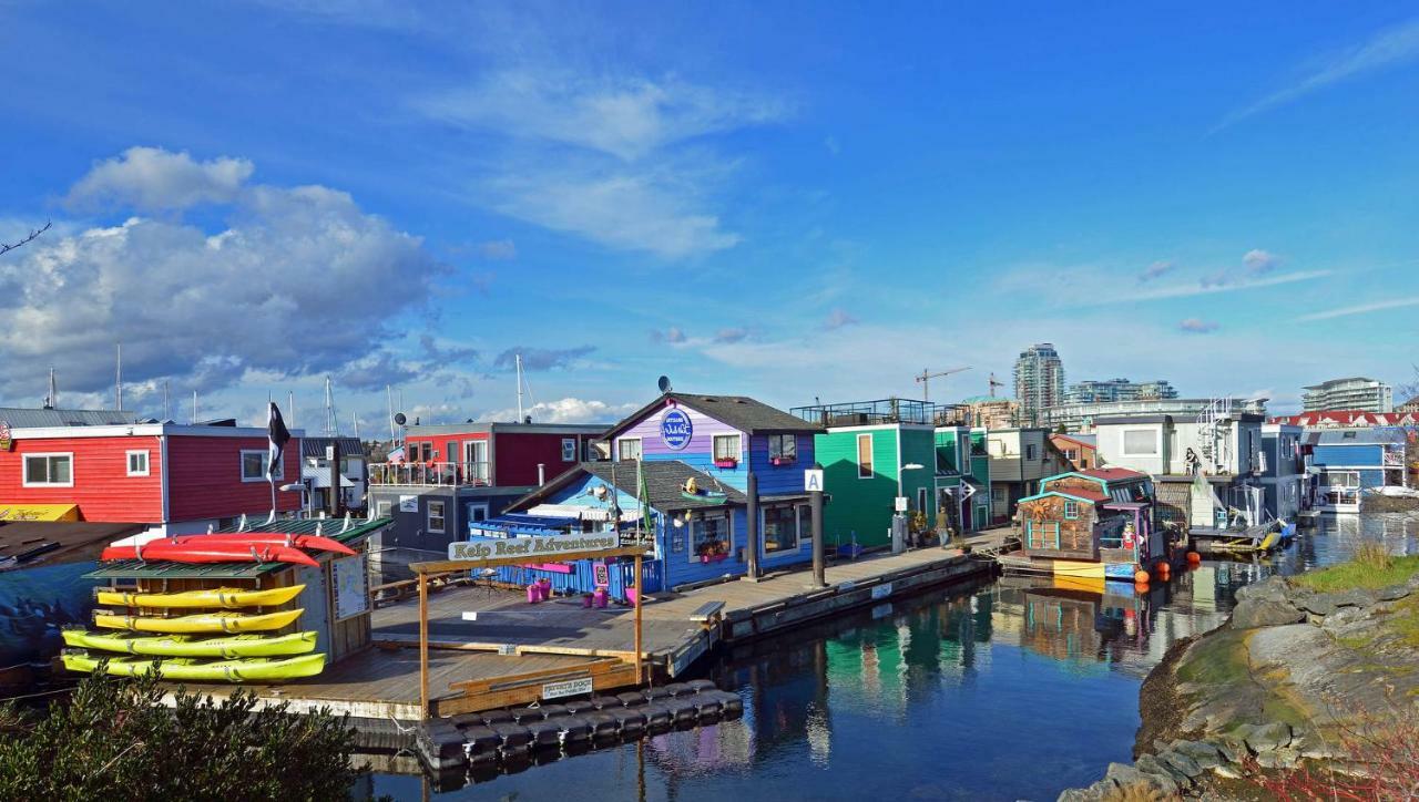 A Float Home B&B In Fisherman'S Wharf Victoria Eksteriør bilde